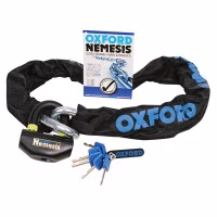 Протиугінний ланцюг із замком Oxford Nemesis 16mm Chain and Padlock 1.2m