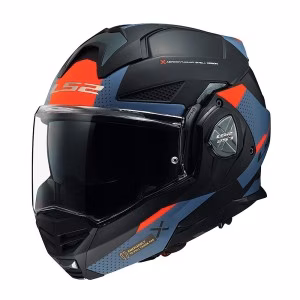 Шолом модуляр LS2 FF901 Advant X Oblivion Matt Black Blue