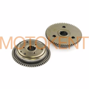 Маховик (обгінна муфта) 4T GY6 125/150 (пром. підшипник) JH
