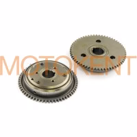 Маховик (обгінна муфта) 4T GY6 125/150 (пром. підшипник) JH