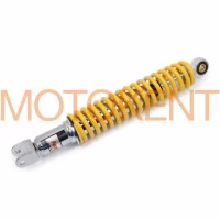 Амортизатор GY6 335mm, стандартний (жовтий) NDT