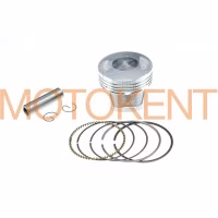 Поршень 4T CB/CG Ø62,00mm, p-15 (150/175cc STD: 162FMJ, 162FMK) (у зборі) GONGYU