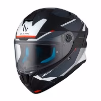 Шолом інтеграл MT Targo S Kay B2 Matt Black White Grey