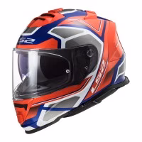Шолом інтеграл LS2 FF800 Storm Faster Red Blue