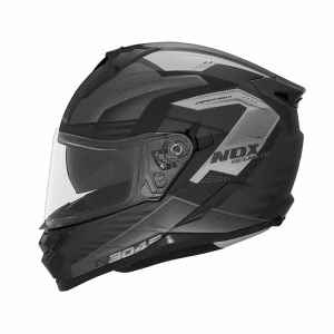 Шолом інтеграл NOX N304S Carver Matt Black Titanium