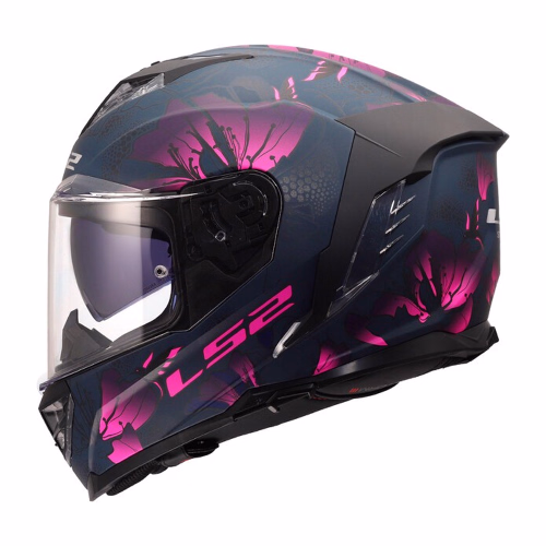 Шолом інтеграл LS2 FF818 Storm 3 Burst Matt Black Pink