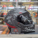 Шолом інтеграл EXKLUSIV Goliath Raptor Matt Black Red