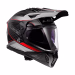 Шолом єндуро LS2 MX702 Pioneer 2 100TH Meridian Matt Black Light Grey Red