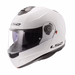 Шолом модуляр LS2 FF908 Strobe 2 Gloss White