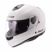 Шолом модуляр LS2 FF908 Strobe 2 Gloss White