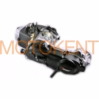Двигун 4T GY6 80cc (139QMB, короткий) (10 колесо, під 2 амортизатори) EVO