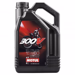 Мастило моторне 4Т Motul 300V Factory Line Off Road 15W60 4L синтетика