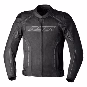 Шкіряна мотокуртка RST S-1 Mesh Leather Jacket Men - Black