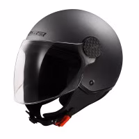 Шолом напівлицевик LS2 OF558 Sphere Lux 2 Solid Matt Titanium