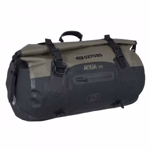 Сумка на хвіст мотоцикла Oxford Aqua T-30 Roll Bag Khaki/Black