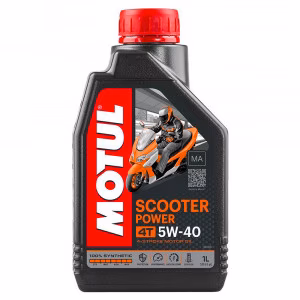 Мастило моторне 4Т Motul SCOOTER POWER 4T 5W40 MA 1L синтетика