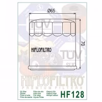 Фільтр масла HIFLO HF128 Kawasaki ATV Kawasaki Side X Side