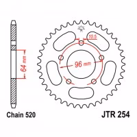 Зірка задня ведена JT JTR254 Honda CBF250 Motorcycle