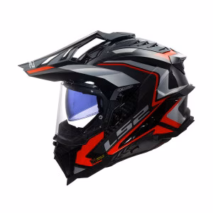 Шолом єндуро LS2 MX701 Explorer C Frontier 2 Gloss Red