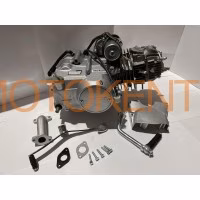 Двигун Delta 125cc (МКПП 157FMH, алюмінієвий циліндр) (Слоник) TZH
