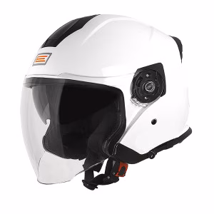 Шолом напівлицевик Origine Palio 2.0 + Bluetooth Solid White Gloss