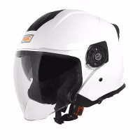 Шолом напівлицевик Origine Palio 2.0 + Bluetooth Solid White Gloss