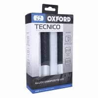 Гріпси ручки для мотоциклетного керма Oxford Tecnico Grips Silver