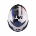 Шолом інтеграл MT Thunder 4 SV Waves A17 Gloss White Blue Red
