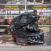 Шолом інтеграл EXKLUSIV Goliath Raptor Matt Black Red