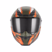 Шолом інтеграл EXKLUSIV Goliath Cut Matt Khaki Orange