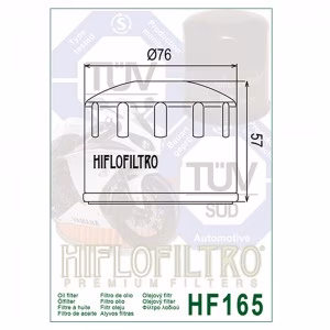 Фільтр масла HIFLO HF165 BMW Motorcycle