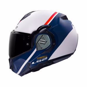 Шолом модуляр LS2 FF906 Advant Swipe Gloss White Blue