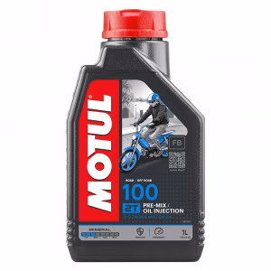 Мастило моторне 2Т Motul 100 2T 1L мінеральне