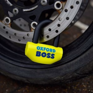 Протиугінний ланцюг із замком для блокування мотоцикла Oxford Boss 12.7mm lock & Chain 12mm x 2m