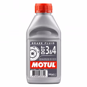 Гальмівна рідина Motul DOT 3&4 Brake Fluid 0,5L синтетика