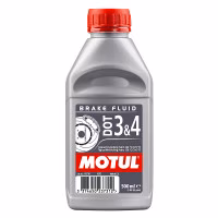 Гальмівна рідина Motul DOT 3&4 Brake Fluid 0,5L синтетика