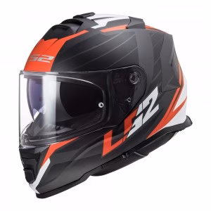 Шолом інтеграл LS2 FF800 Storm 2 Nerve Matt Black Red