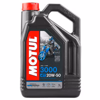 Мастило моторне 4Т Motul 3000 4T 20W50 4L мінеральне
