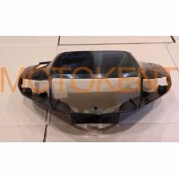 Пластик Suzuki V100 передній (голова) (чорний) ST