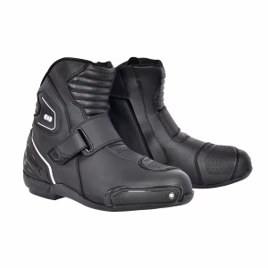 Моточеревики Oxford Omega Air Short MS Boot Blk/ Wht