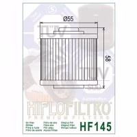 Фільтр масла HIFLO HF145 Yamaha MuZ Keeway Jawa Aprilia ATV