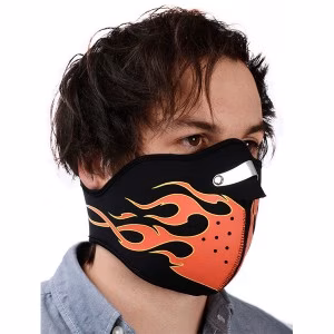 Маска для обличчя Oxford Mask - Flame/Glow Skull NW501