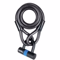 Протиугінний трос із замком Oxford Loop Lock Cable & Padlock 2m x 15mm