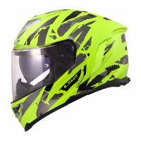 Шолом інтеграл LS2 FF818 Storm 3 Kaos Gloss H-V Yellow