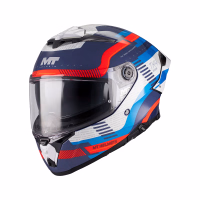 Шолом інтеграл MT Thunder 4 R SV Relevant C5 Gloss Blue White Red
